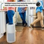 Instant Air Purifier, Large with Night Mode, Pearl