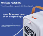 QT3 Portable Air Purifier - Travel Version