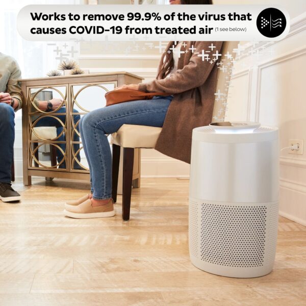 Instant Air Purifier, Medium with Night Mode, Pearl