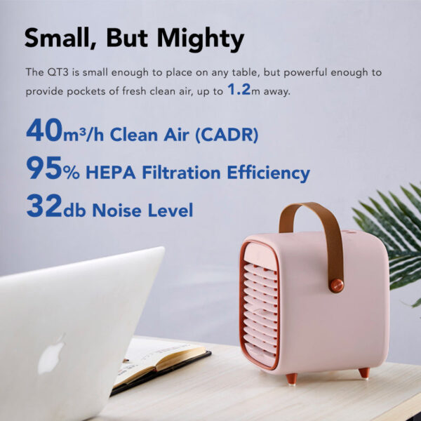 QT3 Portable Air Purifier - Travel Version